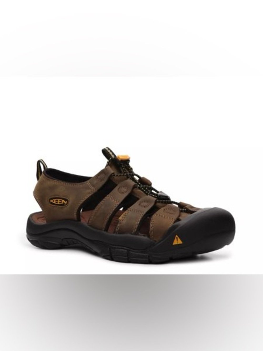 Men’s 12  Keen Outdoor Waterproof  Hiking Run Leather Sport Sandals Brown Black